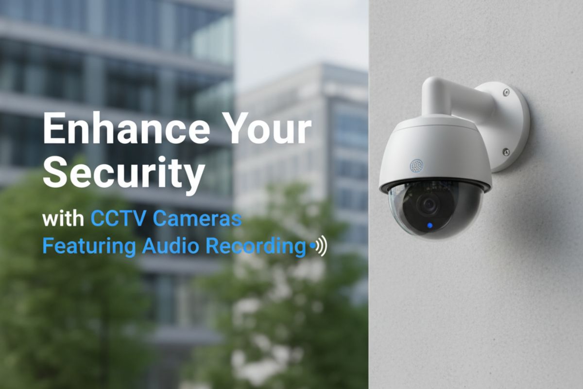 enhance security with audio camera